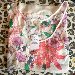 J Crew Tank Blouse